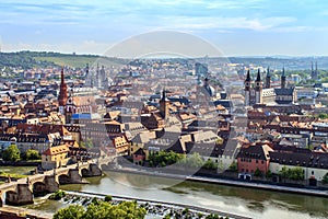 Wuerzburg Panorama photo