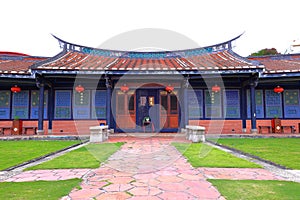 Wufeng Lin family garden with elegant mansion and classic Chinese garden architectures photo