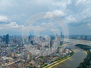 Wuhan City landmark and Skyline Landscapes