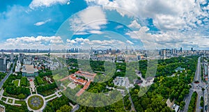 Wuhan City landmark and Skyline Landscapes