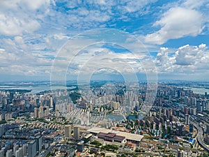 Wuhan City landmark and Skyline Landscapes