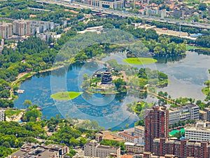 Wuhan City landmark and Skyline Landscapes