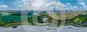 Wuhan City landmark and Skyline Landscapes