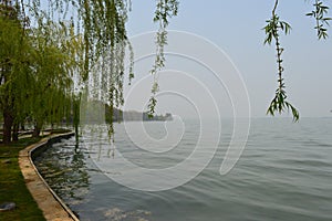 Wuhan East Lake ecotourism scenic area