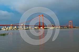 Wuhan Yingwuzhou Yangze River Bridge