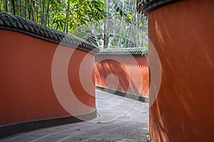 Wuhou Memorial Temple, Martial Marquis, Chengdu, Sichuan Province, China