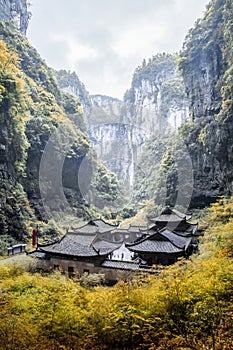 Wulong China the most famous place of valley