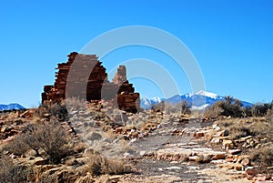 Wupatki and San Francisco Peaks