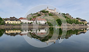 Wurzburg - Festung Marienberg - fortress in Wurzburg in Bavaria i