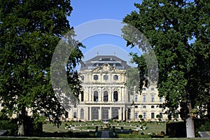 Wurzburg Residence palace in Germany