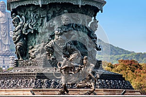 Wuxi Lingshan Giant Buddha Scenic Area in Kowloon irrigation bath