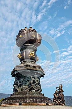 Wuxi Lingshan Giant Buddha Scenic Area in Kowloon irrigation bath