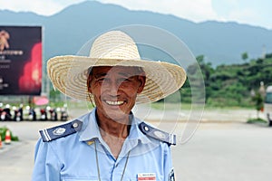 Wuyan province policemen in China