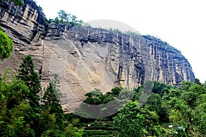 Wuyi mountain , the danxia geomorphology scenery in China photo