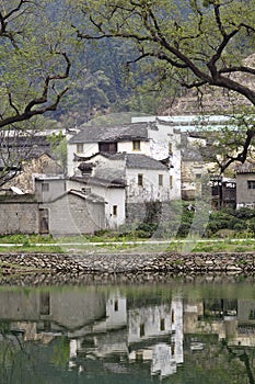 Wuyuan, china: rural houses photo