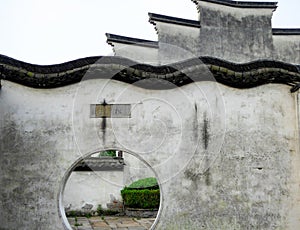 Wuzhen wall and door