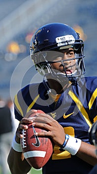 WVU Quarterback Geno Smith - pregame