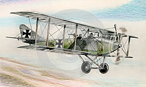 WW1 Albatros C1 photo