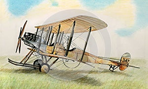 WW1 BE2a photo