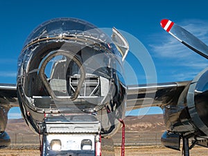 WW II vintage bomber