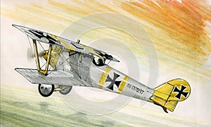 WW1 Pfalz DIII