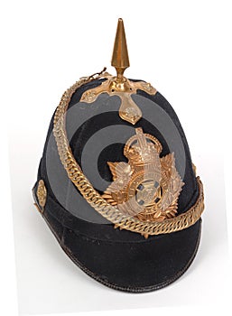 WW1 Ornate British military helmet