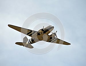 WW2 era transport airplane