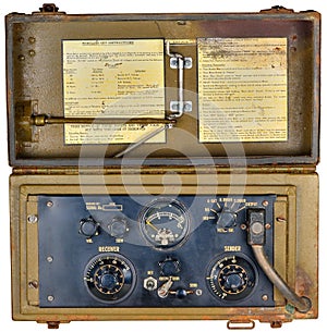 Ww2 manpack radio tranceiver