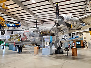 WW2 US Bomber in PIMA Museum