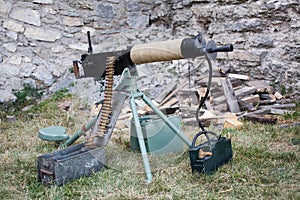 WWI german machine gun MG 08