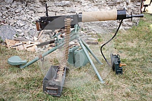 WWI german machine gun MG 08