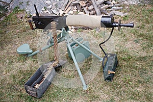 WWI german machine gun MG 08