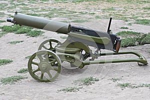 WWI machine gun