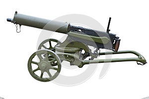 WWI machine gun
