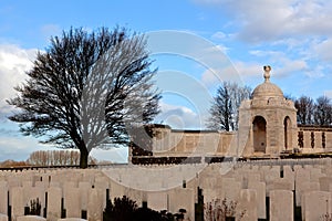 World war 1, Tyne Cot Cemetery Flanders Fields, Be photo