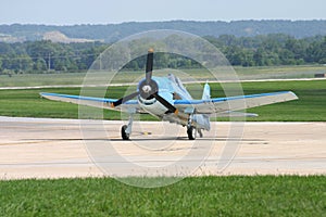 WWII Air Plane on RunWay