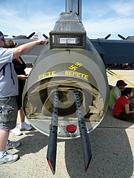 WWII B17 Tail Gun