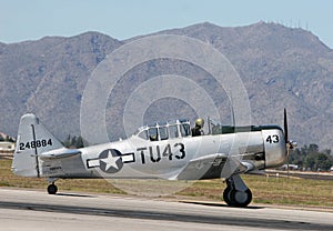 WWII Bomber Side View