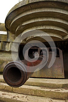 WWII Canon at Longues-Sur-Mere