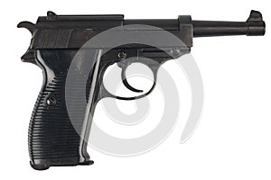 WWII era nazi german army Walther P38 handgun