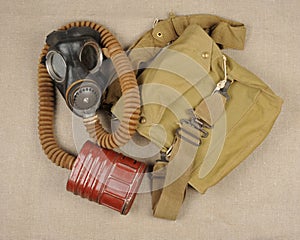 WWII gas mask