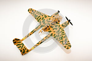 WWII model kit plane