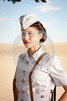 WWII Nurse portrait