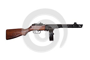 WWII period soviet submachine gun ppsh-41