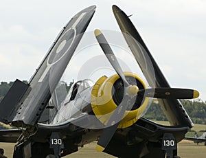 WWII planes at Duxford airshow