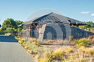 WWII Sand Bag Wall and Munitions Store photo