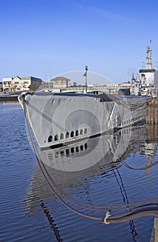 WWII Submarine, USS