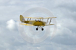 WWII Tiger Moth at Duxford airshow photo