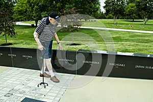 WWII US Navy veteran looks at the battles he fought in