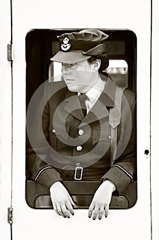 WWII WAAF Female in uniform